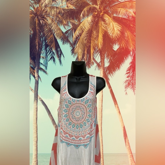 🔥FINAL PRICE🔥⭐️NWT⭐️Amazing Vocal Sleeveless Tunic Top - Picture 1 of 5